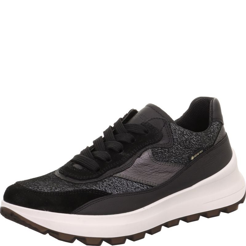 legero T4 RUN Damen Sneaker low - Material: Leder in Schwarz