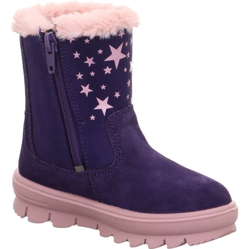 Superfit FLAVIA Stiefel - Material: Leder/Textil in Lila