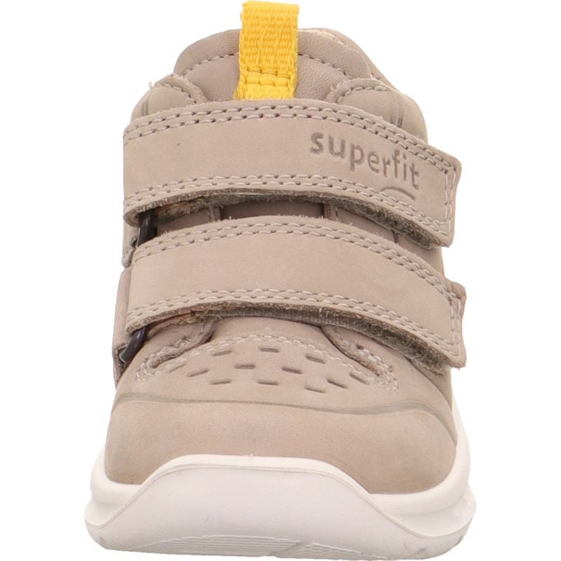 Superfit BREEZE Unisex | Jungen Sneaker high - Material: Leder in Beige