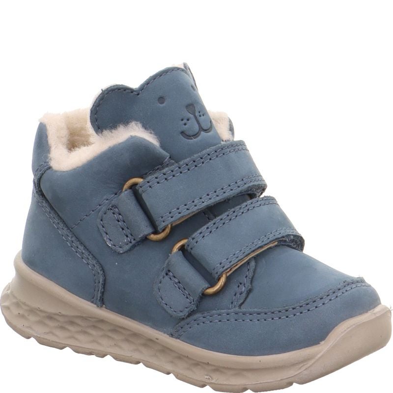 Superfit BREEZE Unisex, Boys Sneakers high - Material: Leather in Blue