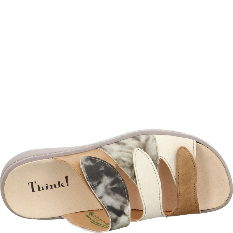 Think CAMILLA DAMEN Mules - Material: Leather in Beige