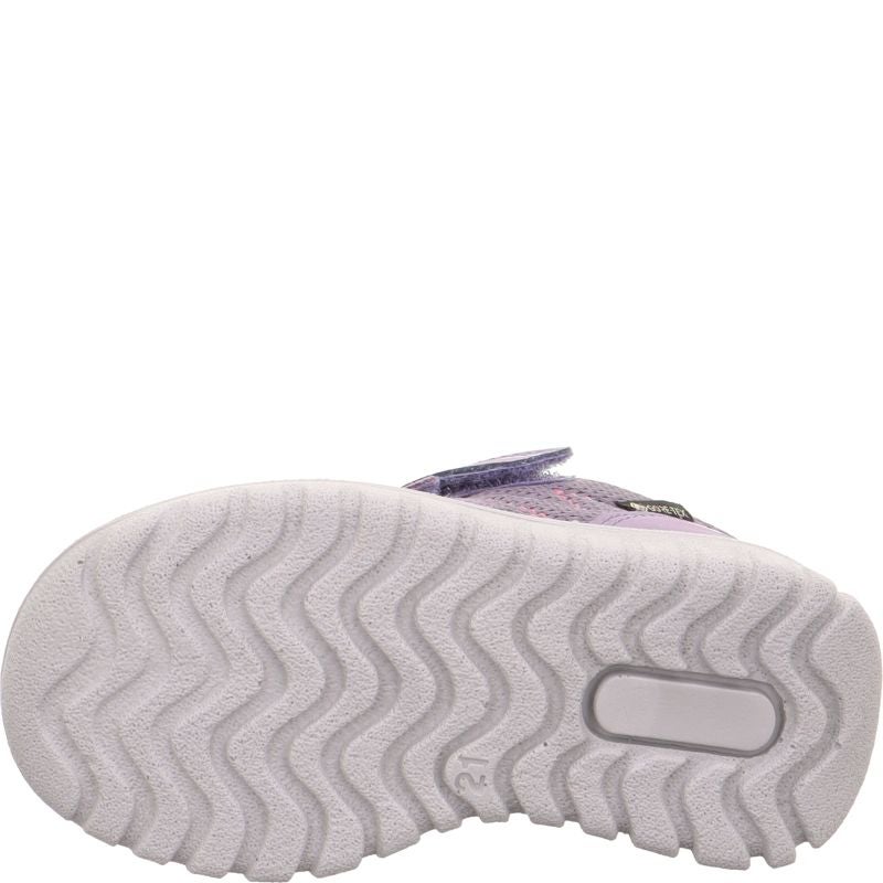 Superfit SPORT7MINI Sneakers low - Material: LederSonstigesMaterialTexti in Purple