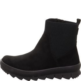 legero NOVARA Damen Stiefelette - Material: Leder in Schwarz