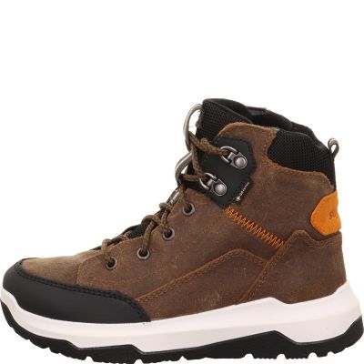 Superfit SPACE Jungen Boots - Material: Leder/Textil in Braun