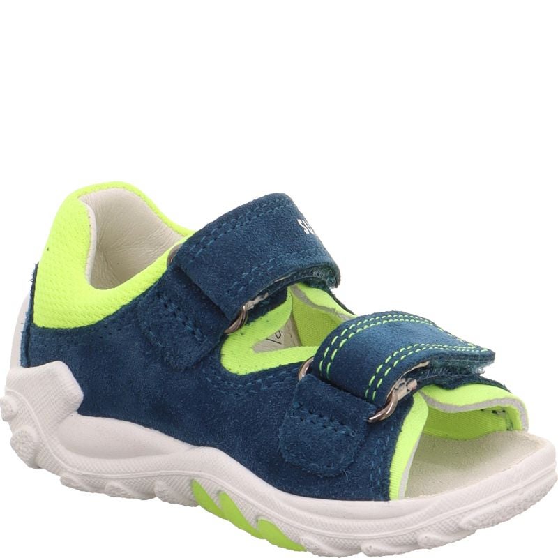 Superfit FLOW Boys Sandal - Material: Leather/Textil in Blue
