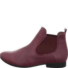 Think! GUAD2 Damen Chelsea Boots - Material: Leder in Rot