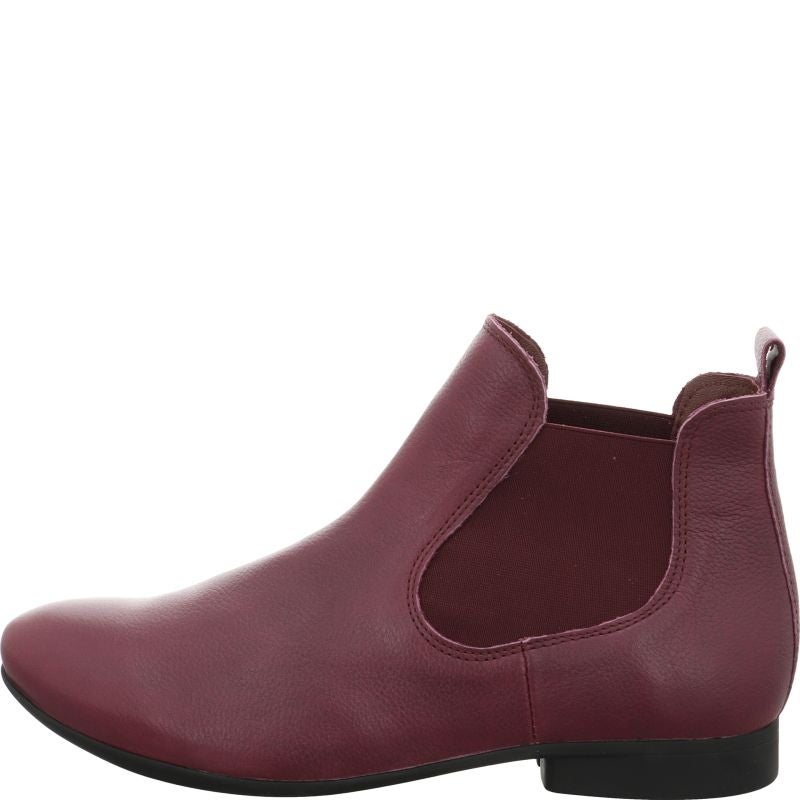 Think! GUAD2 Damen Chelsea Boots - Material: Leder in Rot