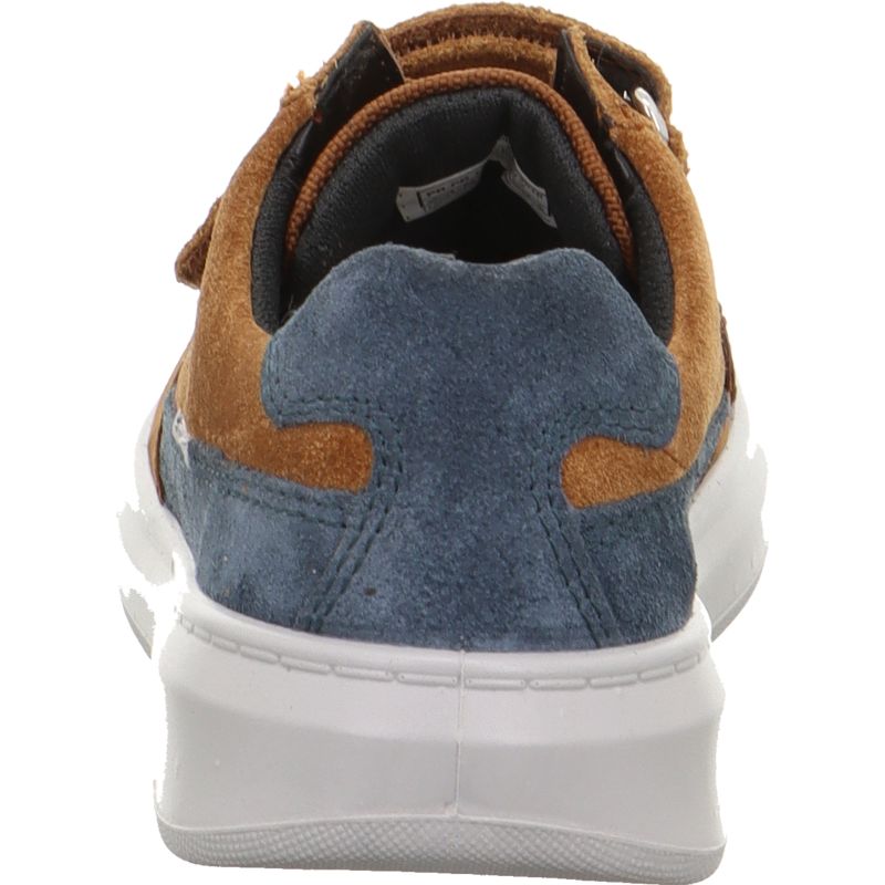 Superfit COSMO Jungen Sneaker low - Material: Leder/Textil in Braun