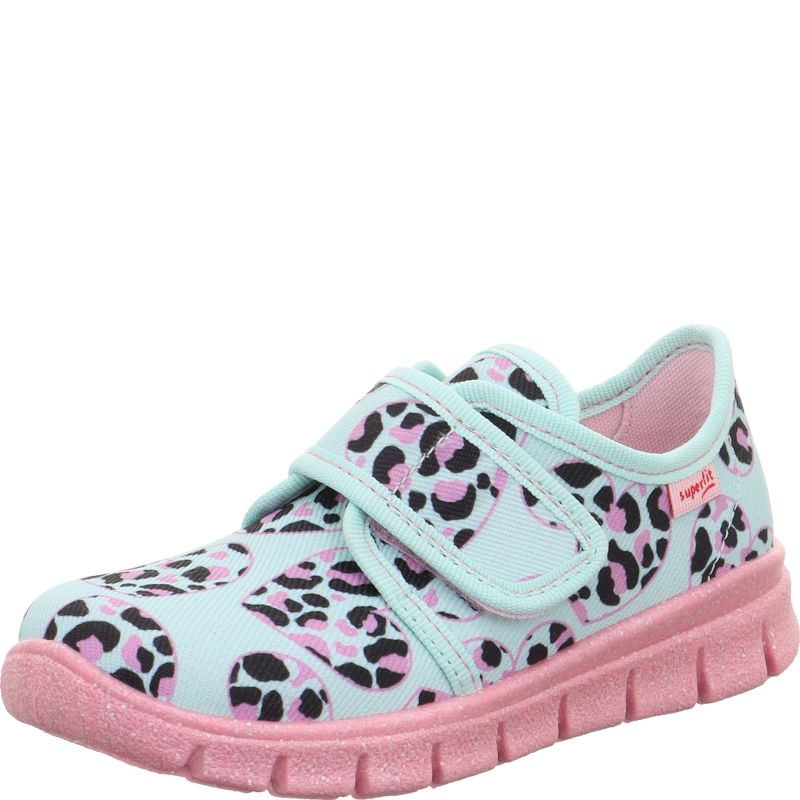 Superfit BOBBY Girls Slipper - Material: Textile in Green