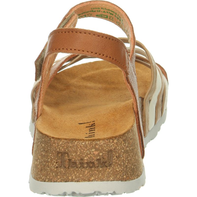 Think KOAK DAMEN Woman  - Material: Leather in Brown
