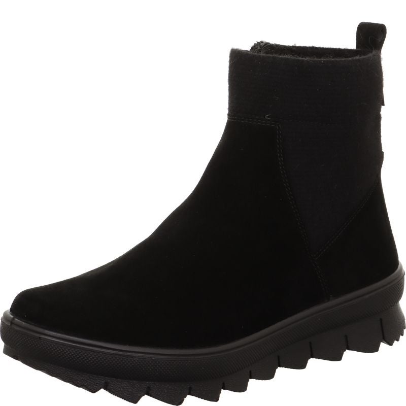 Legero NOVARA Damen Stiefelette - Material: Leder in Schwarz