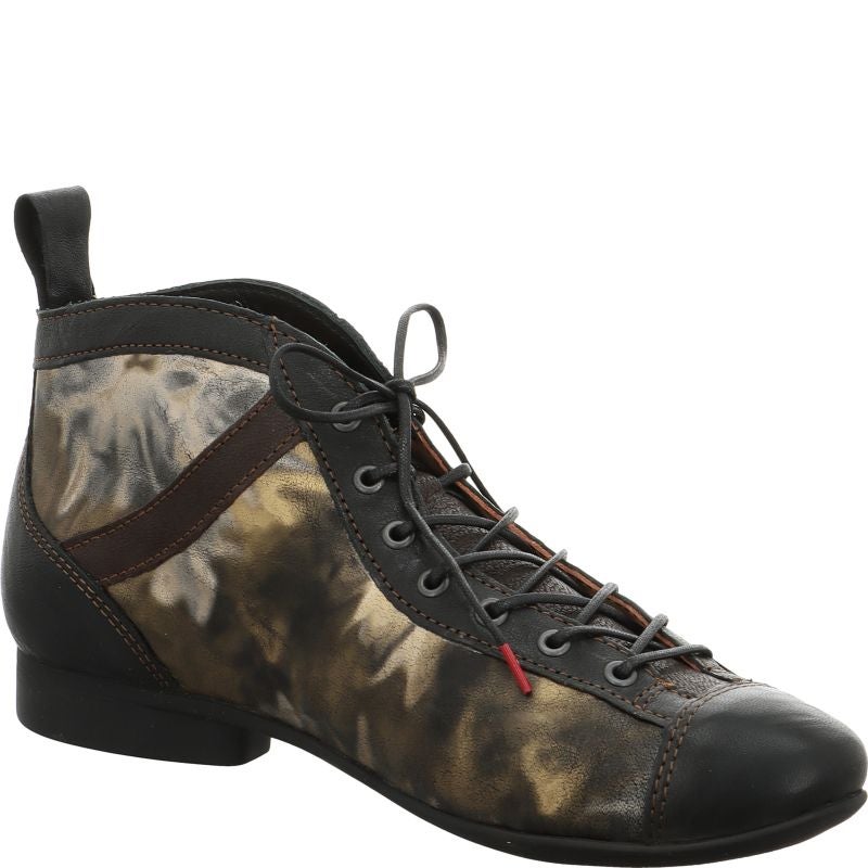 Think GUAD2 Woman Ankle boot - Material: Leather in Multi Colour