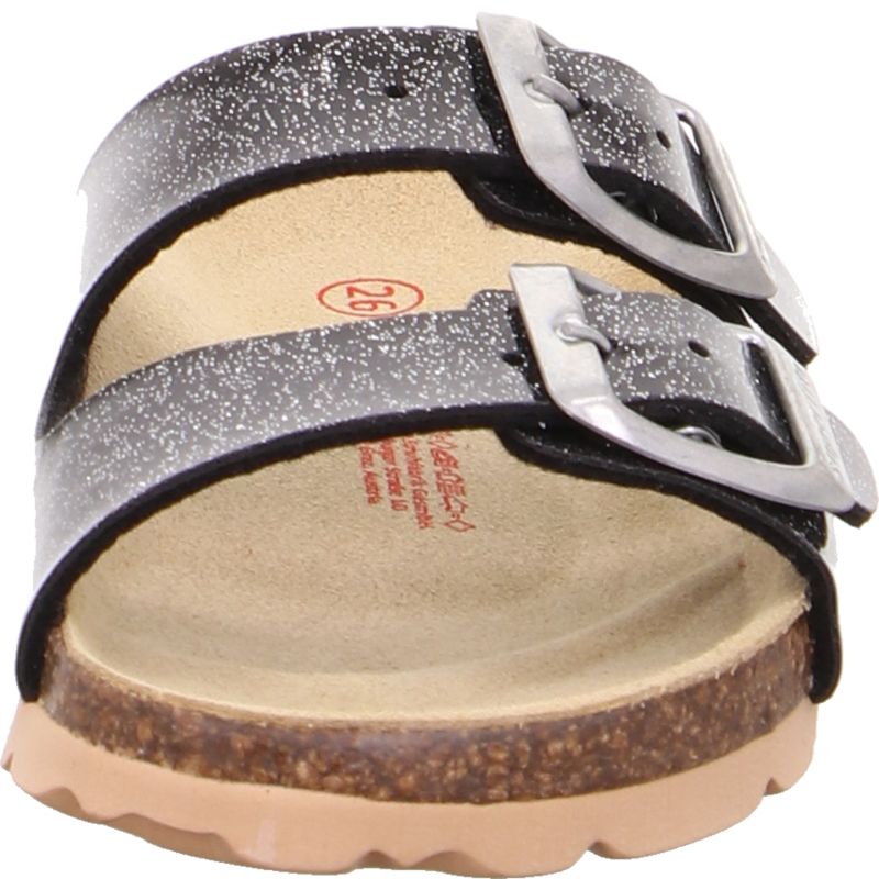 Superfit FUSSBETTPANTOFFEL Girls Slipper - Material: Sonstiges Material in Black