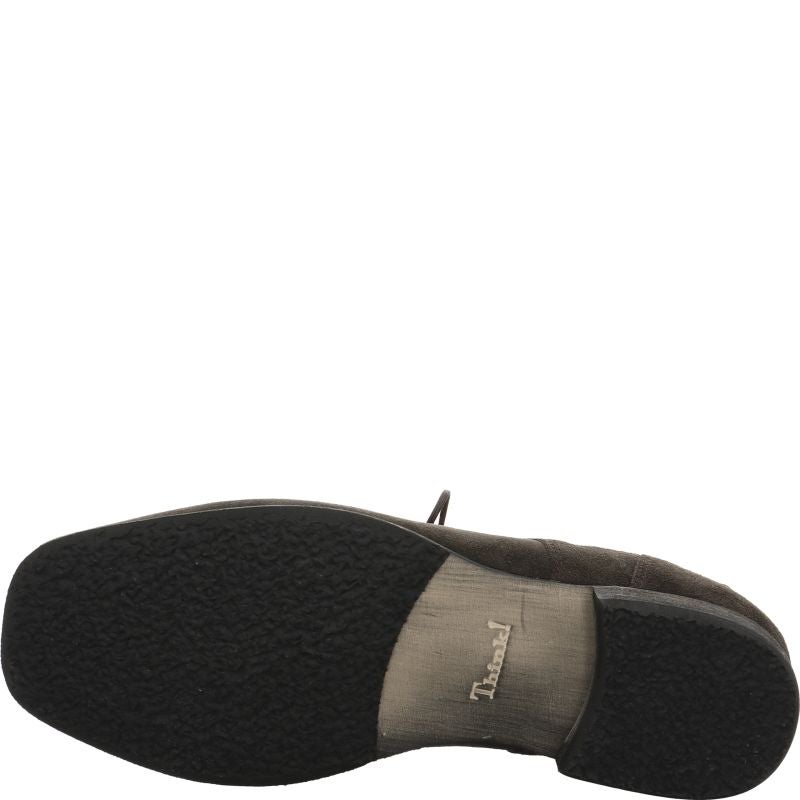 Think GURU Men Lace up shoe - Material: Leather in Brown