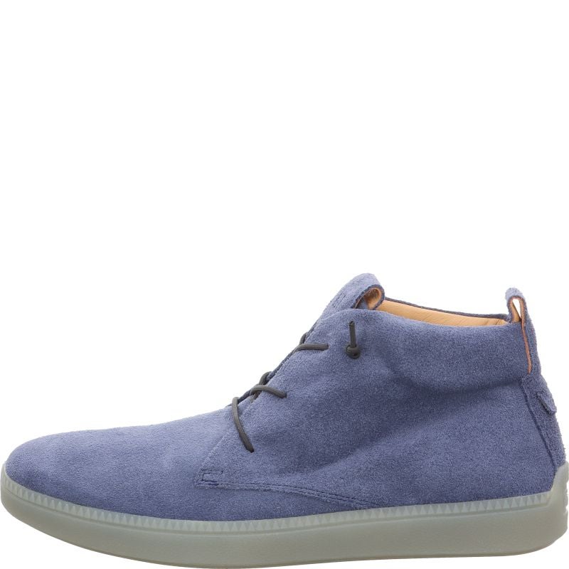 Think TURNA MEN Men Sneakers high - Material: Leather in Blue