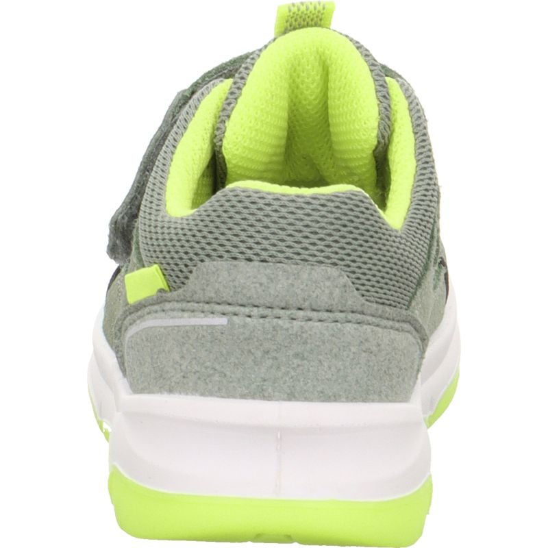 Superfit COOPER Unisex, Boys Sneakers low - Material: Leder/Sonstiges Material/Texti in Green