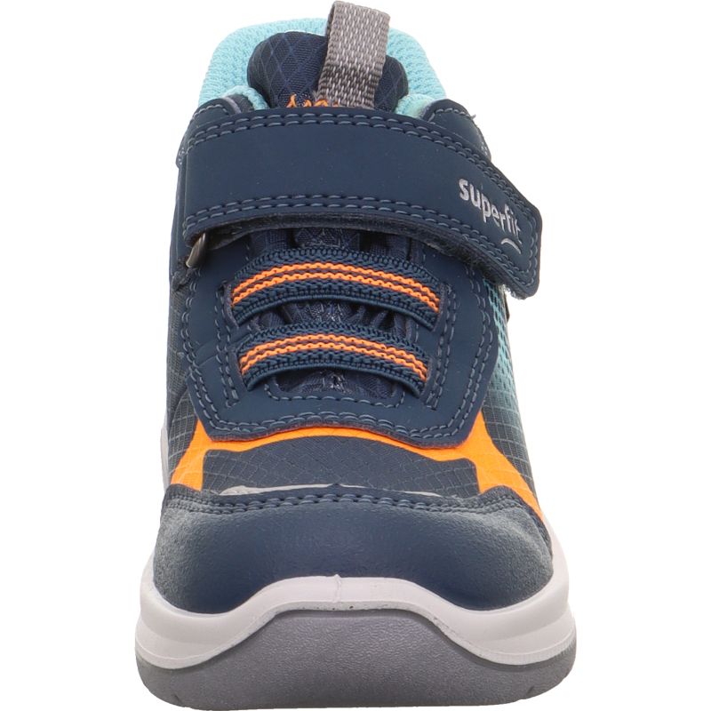 Superfit COOPER Unisex | Jungen Sneaker high - Material: Textil/Sonstiges Material in Blau