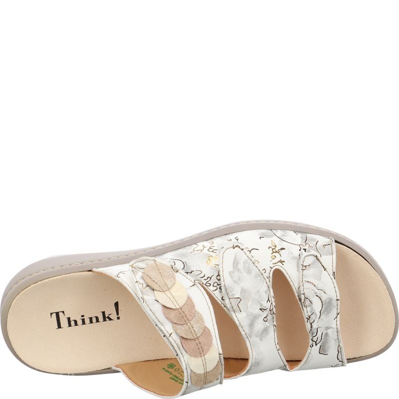 Think CAMILLA DAMEN Mules - Material: Leather in Multicolored