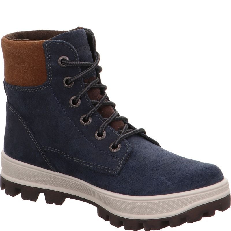 Superfit TEDD Boys Boot - Material: Leather/Textil in Blue