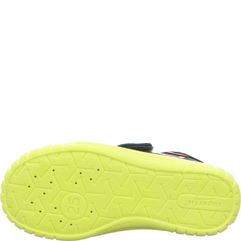 Superfit BILL Boys Slipper - Material: Textile in Green