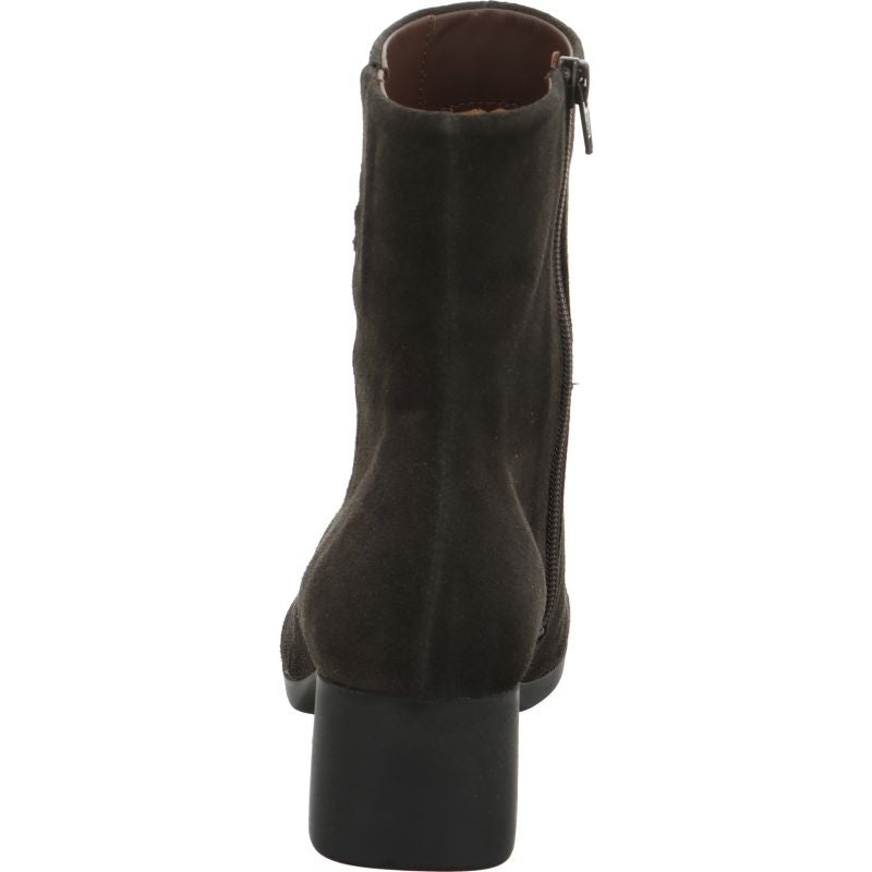 Think NANI Woman Ankle boot - Material: Leather in Brown