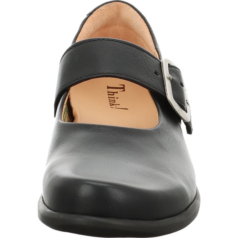 Think PENSA Women Woman Ballerina - Material: Leather in Black