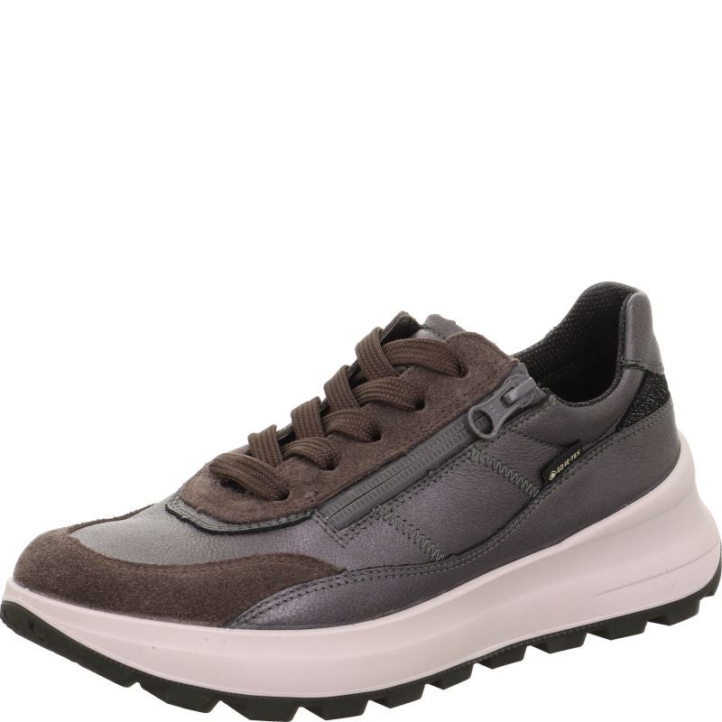 Legero T4 RUN Damen Sneaker low - Material: Leder in Metallic