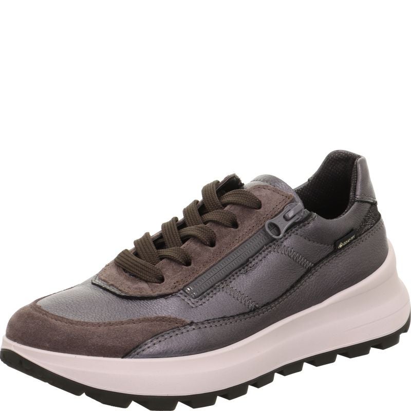 legero T4 RUN Damen Sneaker low - Material: Leder in Metallic
