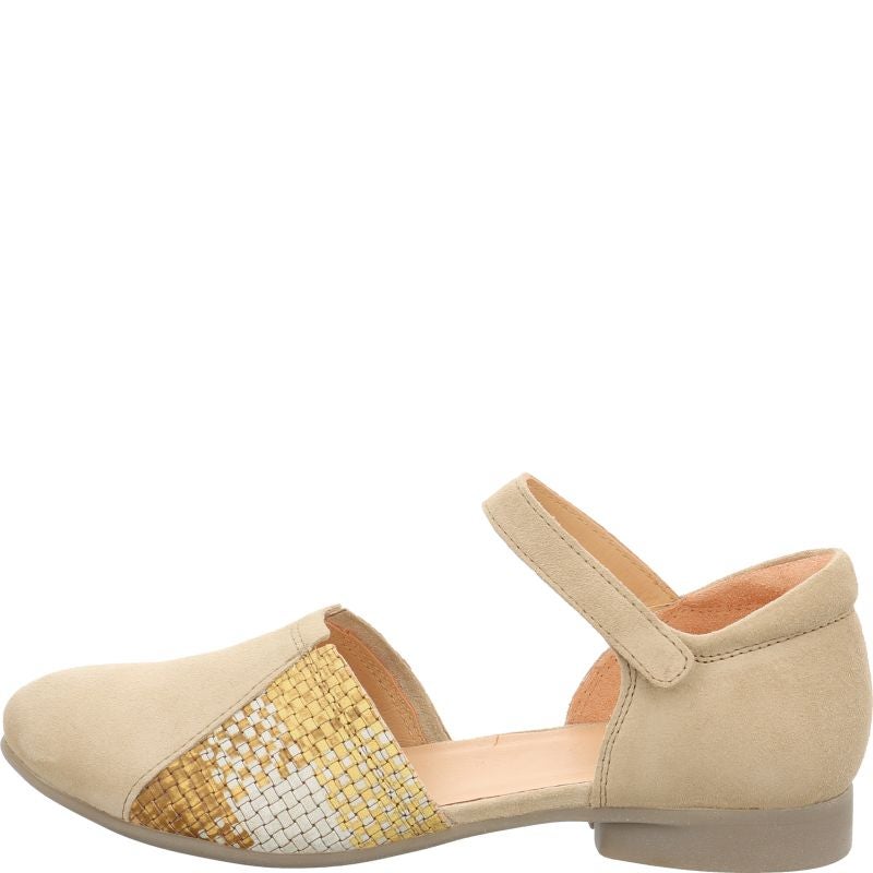 Think GUAD2 Woman  - Material: Leather in Beige