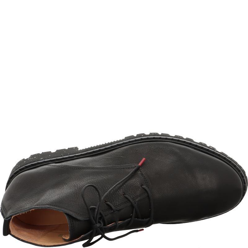 Think! CIVITA Herren Ankle Boots - Material: Leder in Schwarz