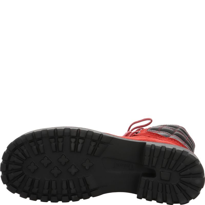 Think! TRENTO Damen Stiefelette - Material: Leder in Rot
