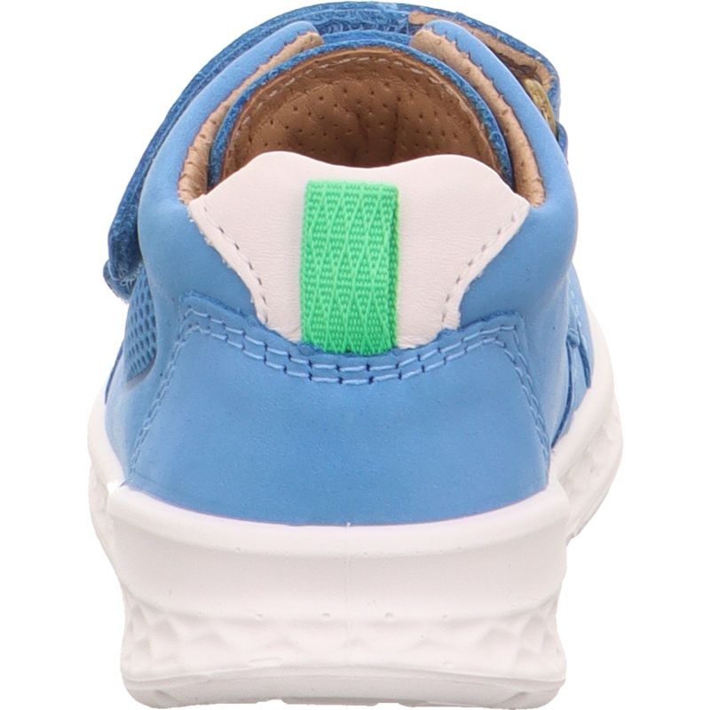 Superfit BREEZE Sneaker low - Material: Leder in Blau