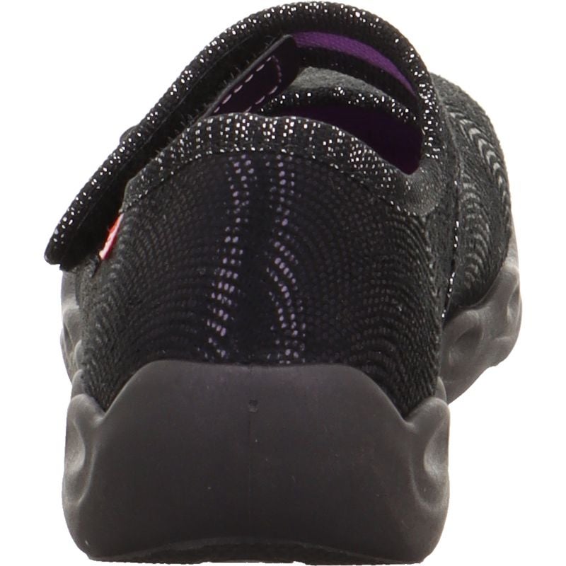 Superfit BUBBLE Girls Slipper - Material: Textile in Black