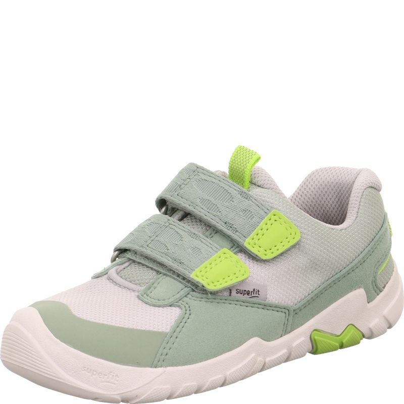 Superfit TRACE Unisex | Jungen Sneaker low - Material: Textil/Sonstiges Material in Grün