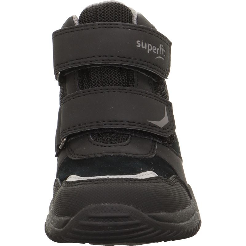 Superfit STORM Unisex, Boys Sneakers high - Material: Leder/Sonstiges Material/Texti in Black