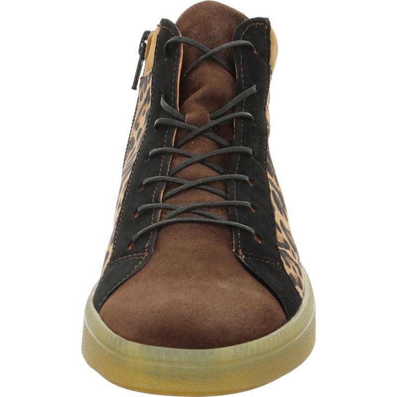 Think! TURNA DAMEN Damen Sneaker high - Material: Leder in Mehrfarbig