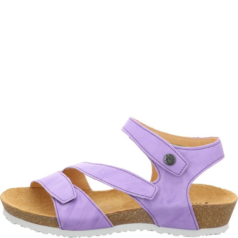 Think! DUMIA Damen Riemchensandale - Material: Leder in Lila