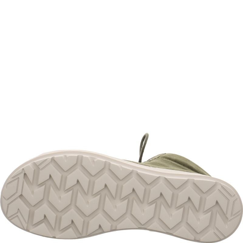 Think COMODA Woman Ankle boot - Material: Leather in Olive