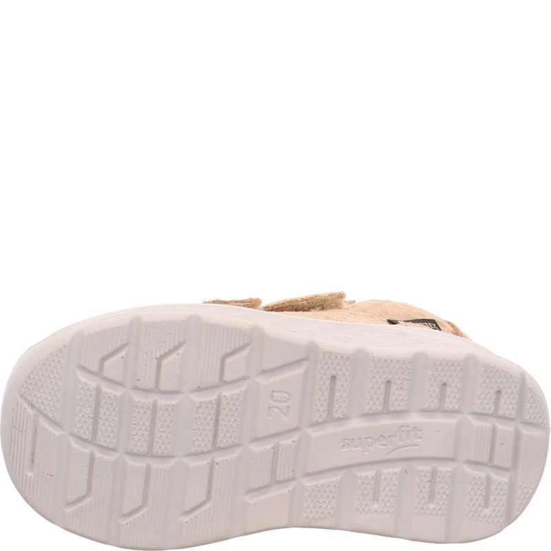 Superfit BREEZE Sneakers high - Material: Leather in Beige