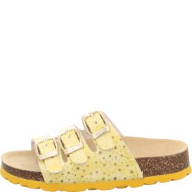 Superfit FUSSBETTPANTOFFEL Girls Slipper - Material: Sonstiges Material in Yellow