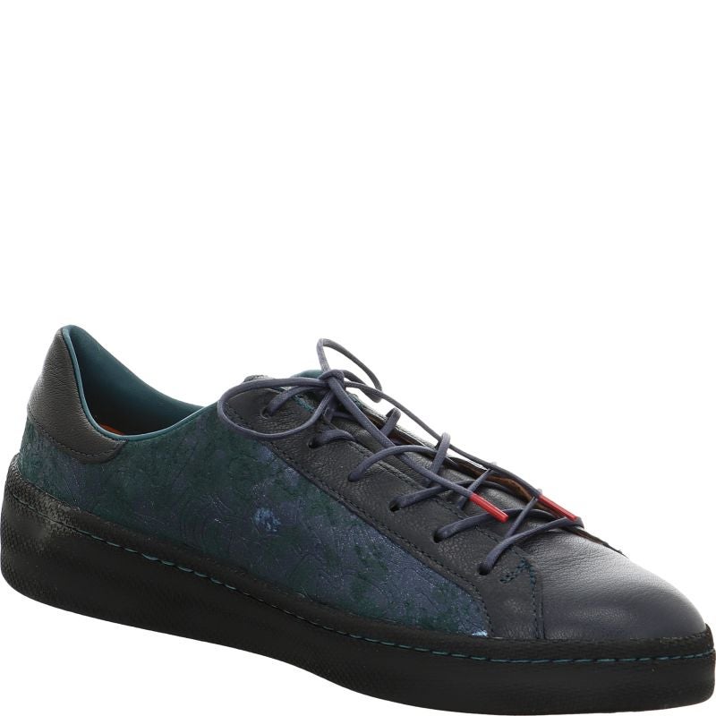 Think! KUMI Damen Sneaker low - Material: Leder in Blau