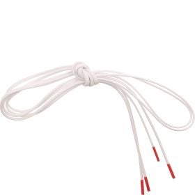Think SHOE BAND Schuhband_2mm - Material: Textile in White