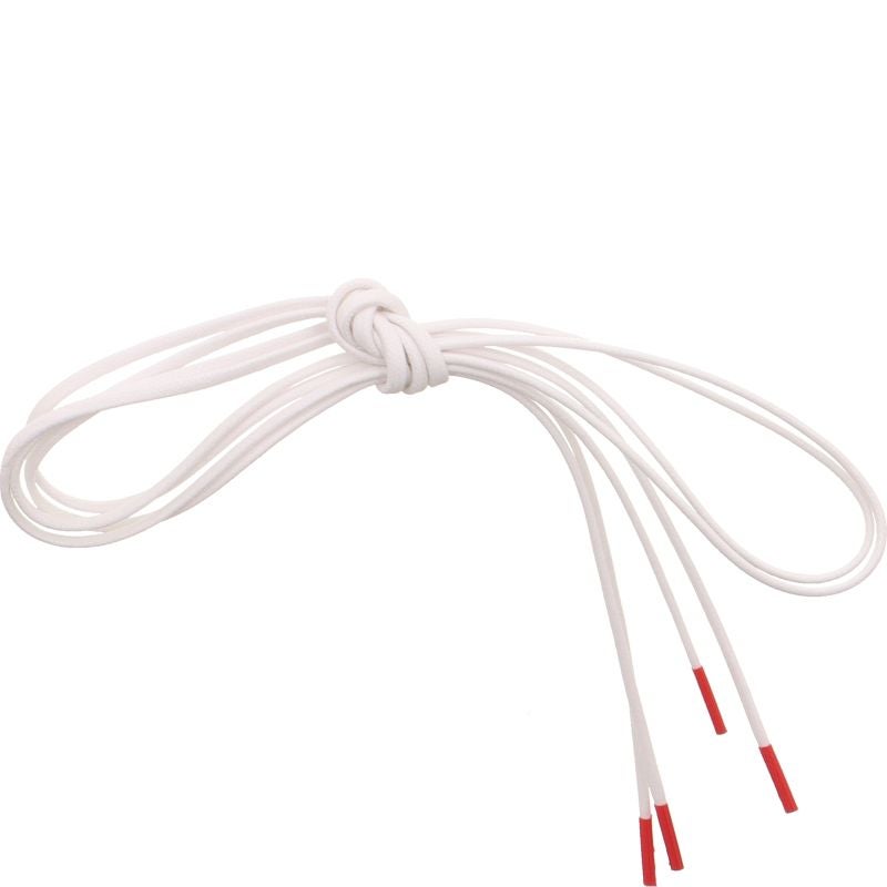 Think SHOE BAND Schuhband_2mm - Material: Textile in White