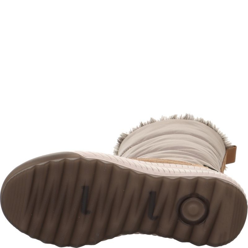 Legero TIRANO Damen Stiefelette - Material: Leder/Textil in Beige