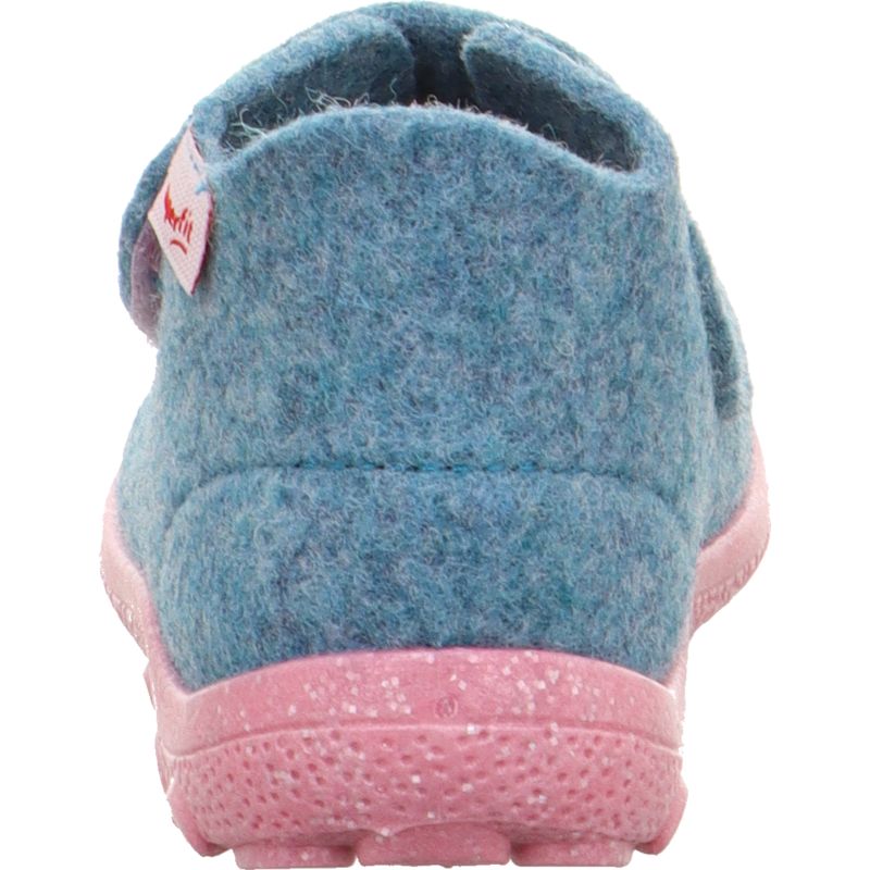 Superfit HAPPY OCTI Girls Slipper - Material: Textile in Green