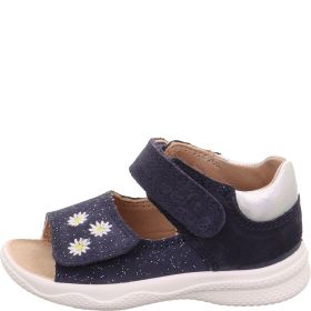 Superfit POLLY Girls Sandal - Material: Leather in Blue