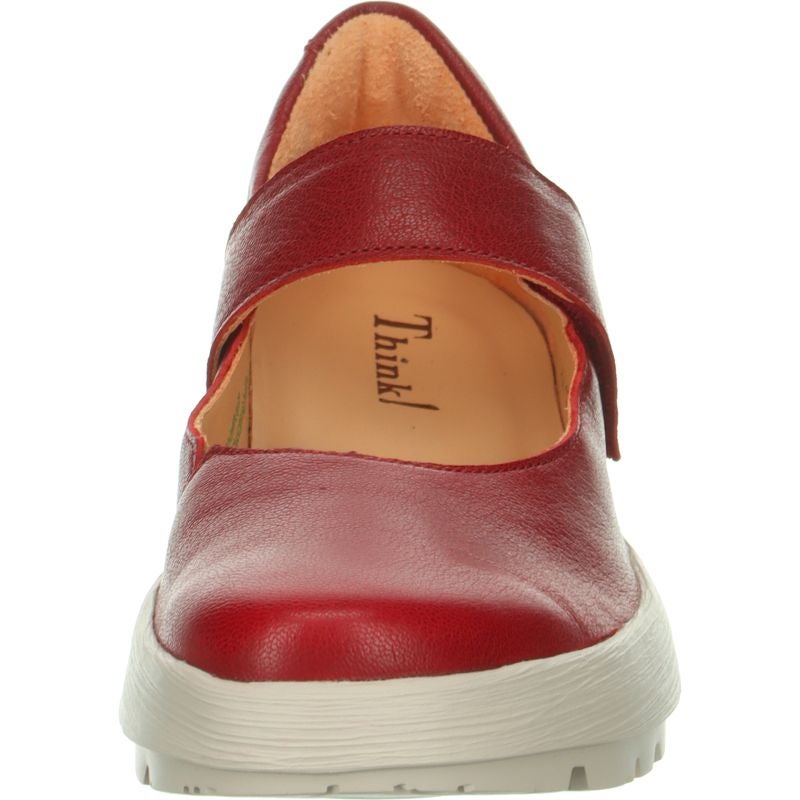 Think COMODA  - Material: Leather in Red