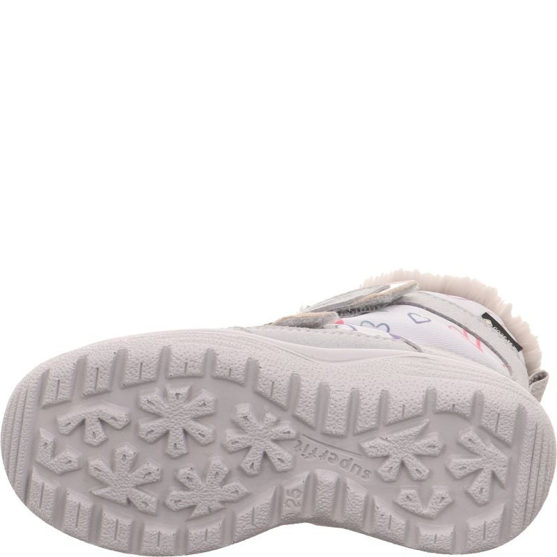 Superfit CRYSTAL Girls Boot - Material: Leder/Sonstiges Material/Texti in Grey