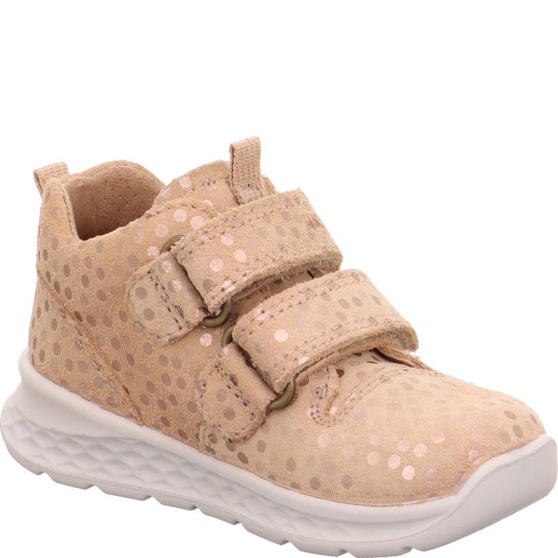 Superfit BREEZE Mädchen Sneaker high - Material: Leder in Beige