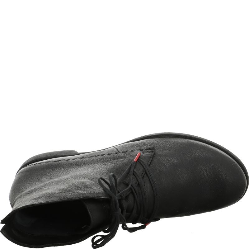 Think! AGRAT Damen Stiefelette - Material: Leder in Schwarz